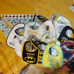 Boy bib lot